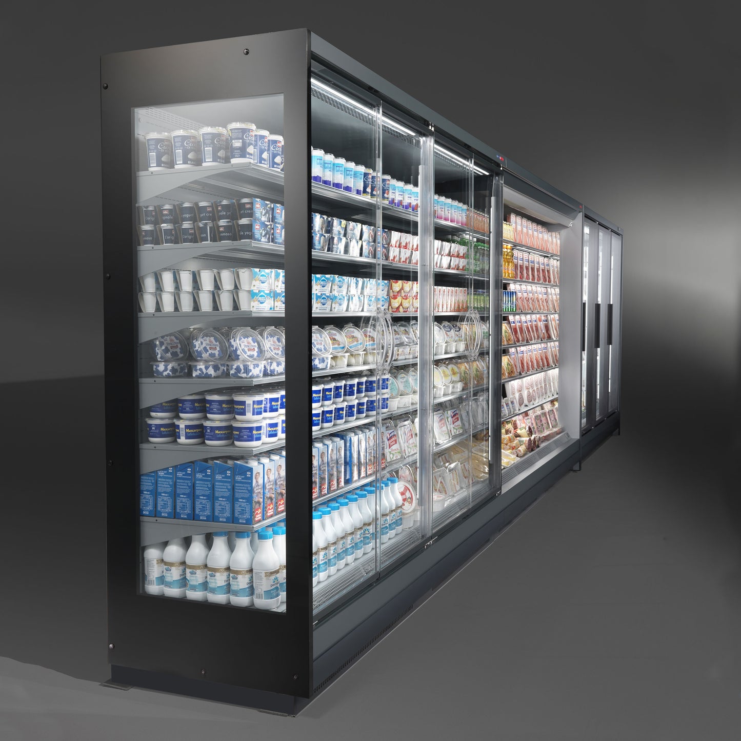 Osaka 3 LX Multideck Refrigerated Cabinet, LED