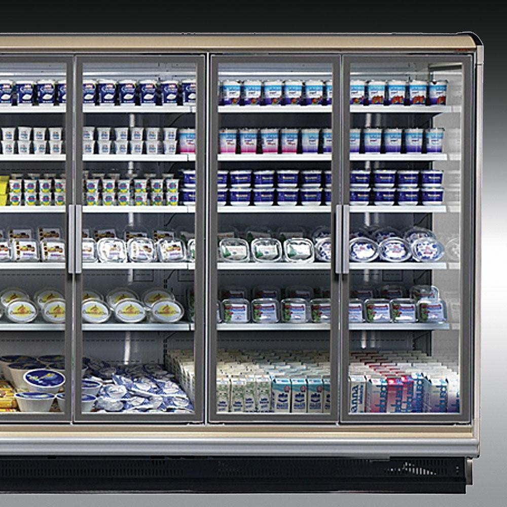 Vertical Glass-Door Refrigerated Cabinet, Remote