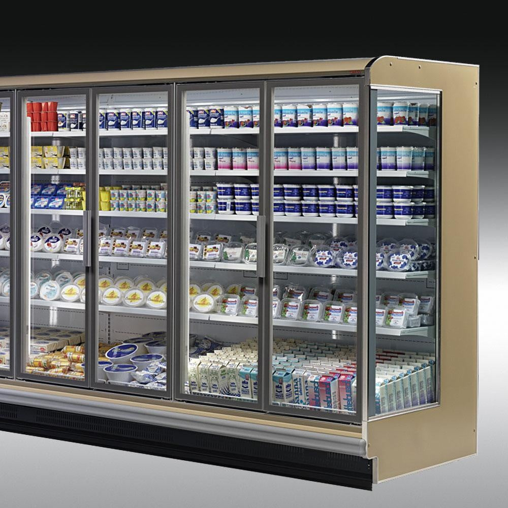 Vertical Glass-Door Refrigerated Cabinet, Remote
