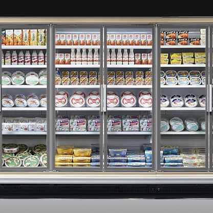 Vertical Glass-Door Refrigerated Cabinet, Remote