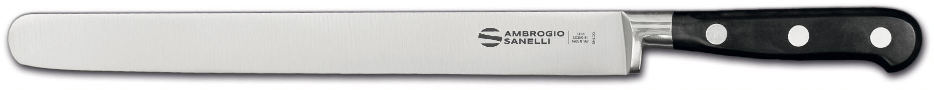 Colour Ham Slicer Knife, 250 mm, Black Handle