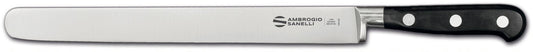 Colour Ham Slicer Knife, 250 mm, Black Handle