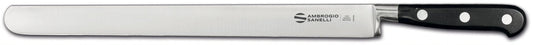 Ham Slicer Knife, 30 cm, Black Non-Slip Handle