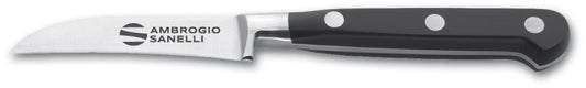Supra Vegetable Knife, 70 mm, Black Handle