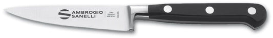 Supra Paring Knife, 10 cm, Black