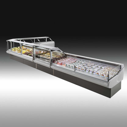 Open Refrigerated Island Display, 880–2400 mm