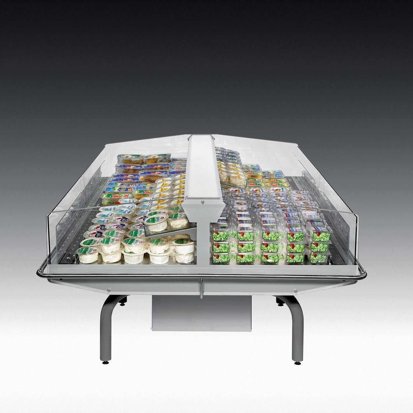 Open Refrigerated Island Display, Plug-In, R452A