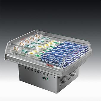 Roubaix Open Refrigerated Island Display