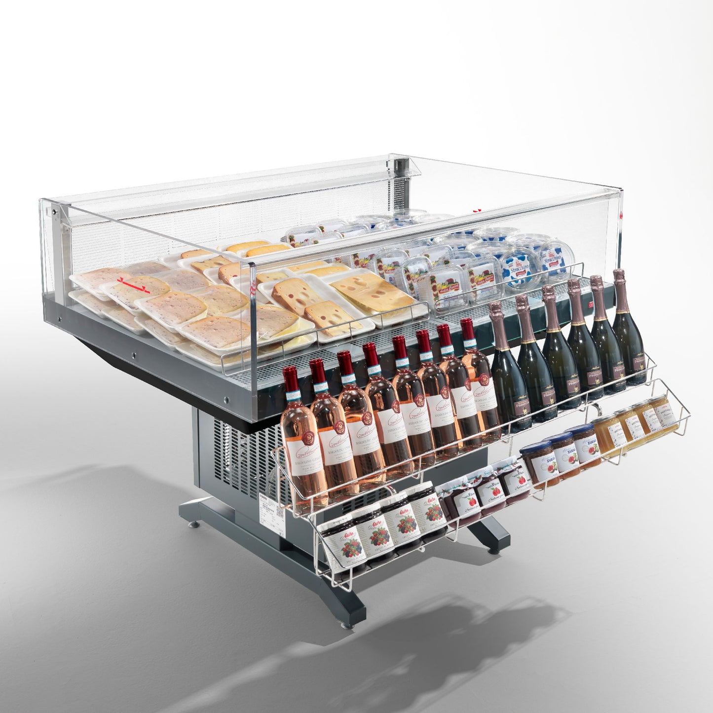 Open Refrigerated Island, Modular, R290