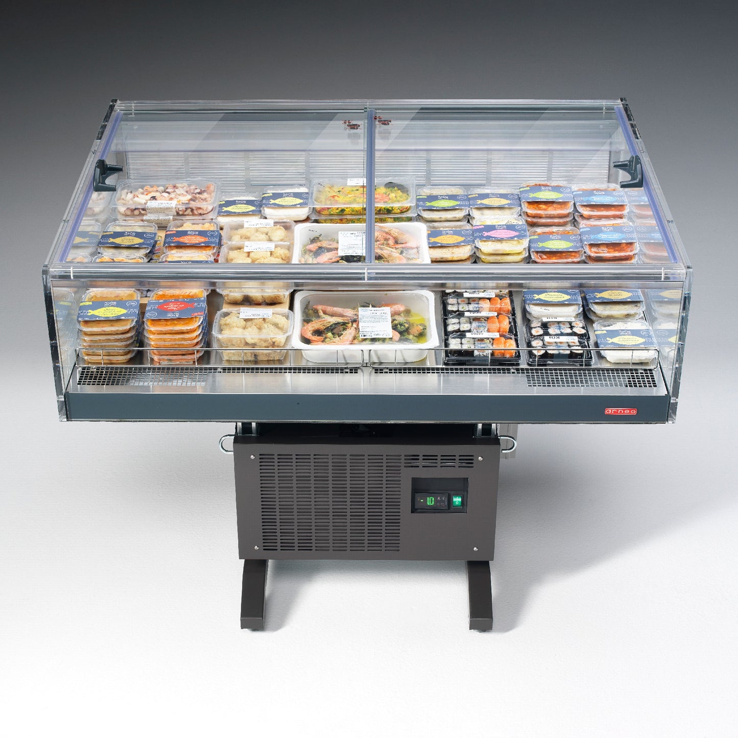 Open Refrigerated Island, Modular, R290