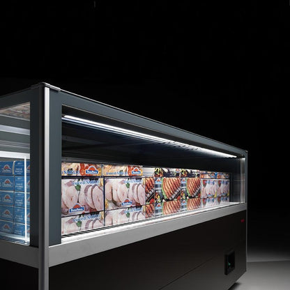 Closed Refrigerated Island Display, Plug-In, 880–2400 mm