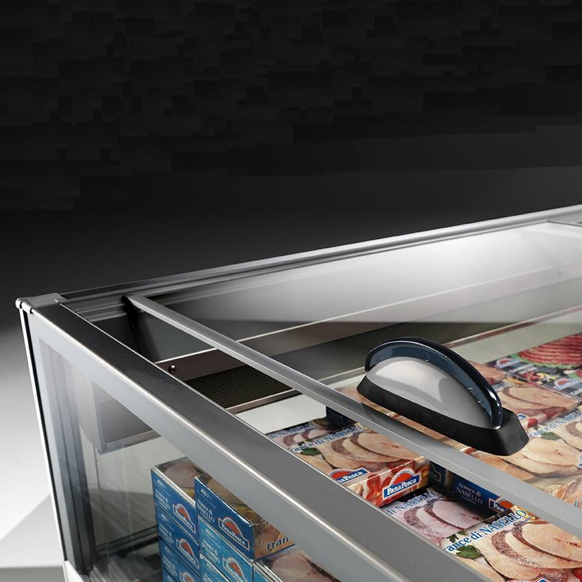 Closed Refrigerated Island Display, Plug-In, 880–2400 mm