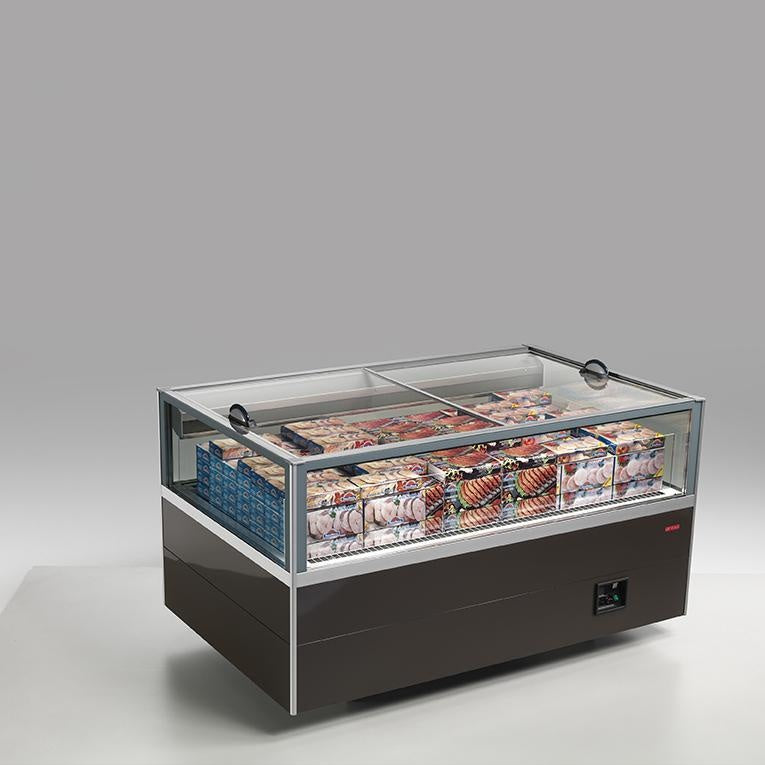 Closed Refrigerated Island Display, Plug-In, 880–2400 mm