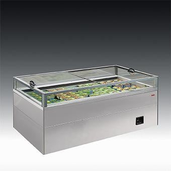 Closed Refrigerated Island Display, Plug-In, 880–2400 mm