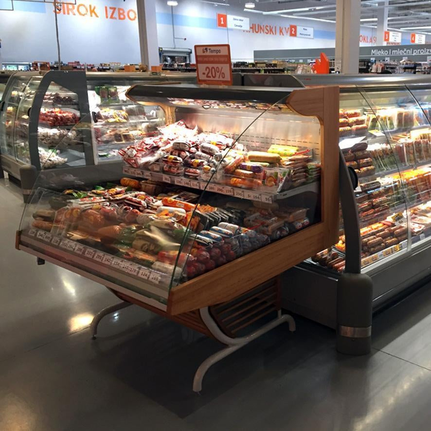 Sapporo Serve-Over Counter, 122 L, 0/+2°C