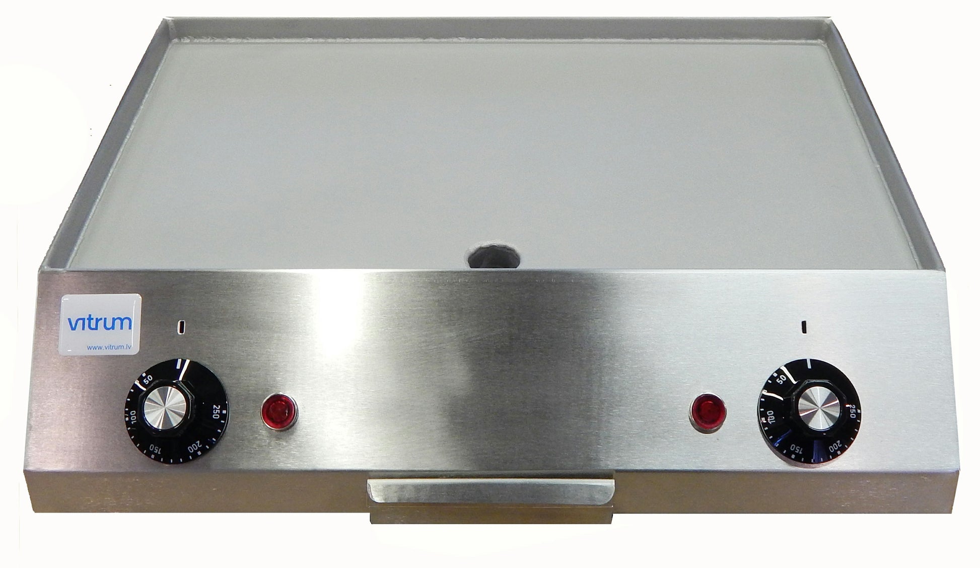 Electric Smooth Griddle, 2 Zones, 2.0 kW, 230V