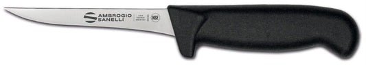 Supra Narrow Boning Knife, 12 cm, Black