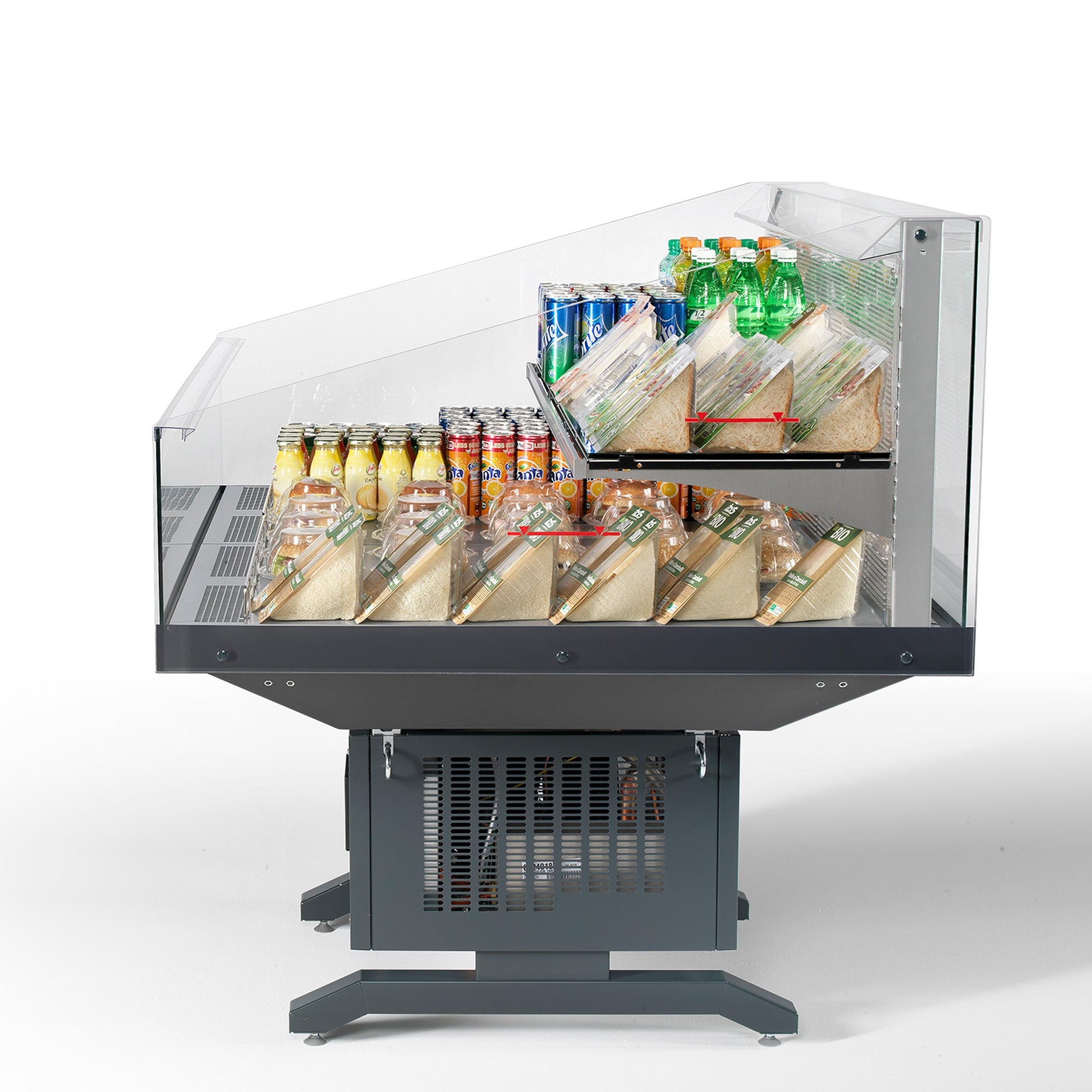 Open Refrigerated Island, Modular, R290