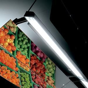 Open Semi-Vertical Refrigerated Display