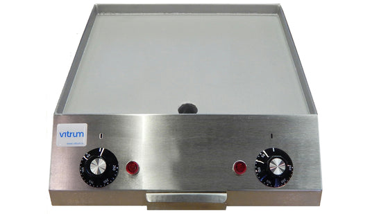 Electric Smooth Griddle, 2 Zones, 2.0 kW