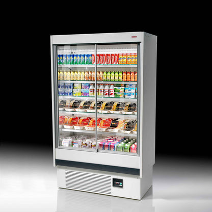 Vertical Glass-Door Refrigerated Display Cabinet