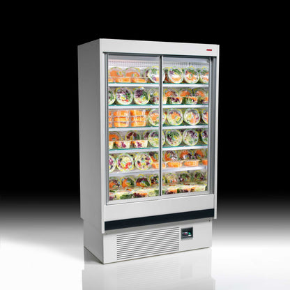 Vertical Glass-Door Refrigerated Display Cabinet