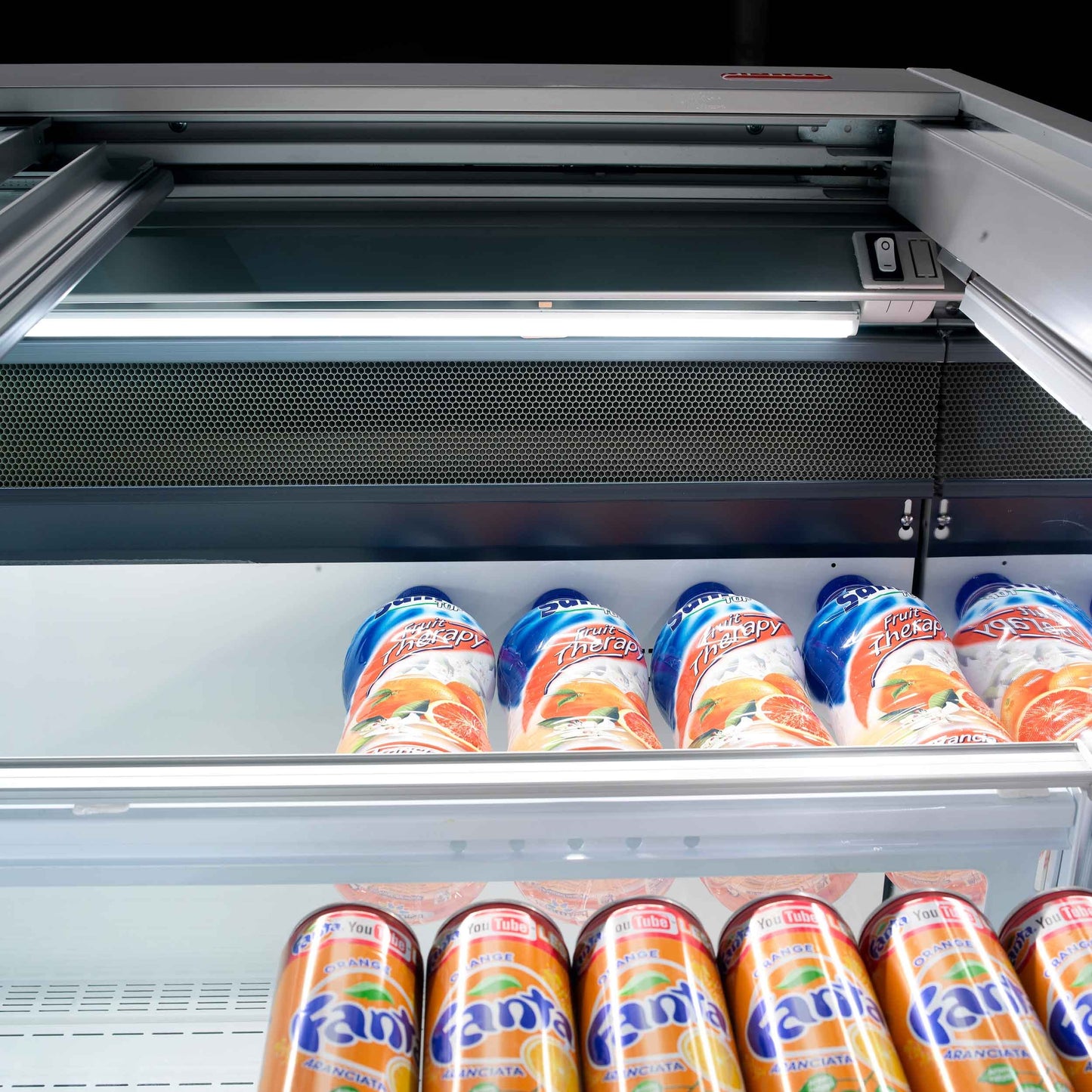 Vertical Glass-Door Refrigerated Display Cabinet