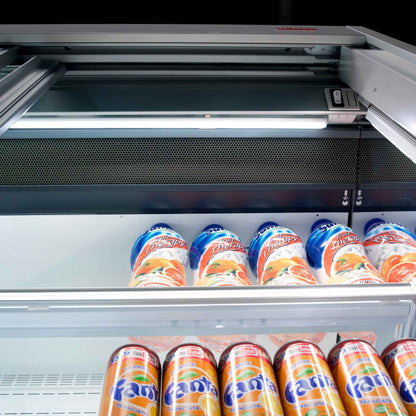 Vertical Glass-Door Refrigerated Display Cabinet