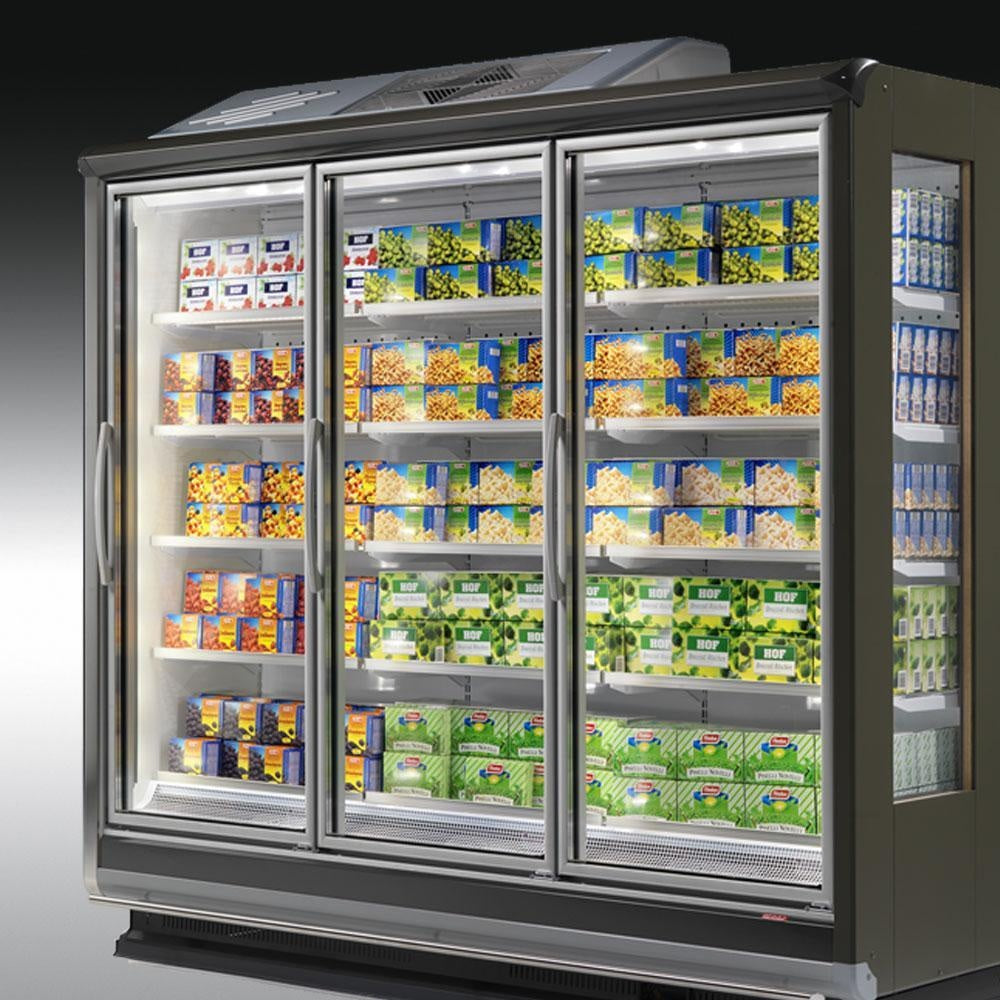 Vertical Frozen Display Cabinet, 2–5 Doors, -25/-22°C