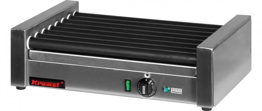Electric Roller Grill, 8 Rollers, 45 mm, 1.2 kW