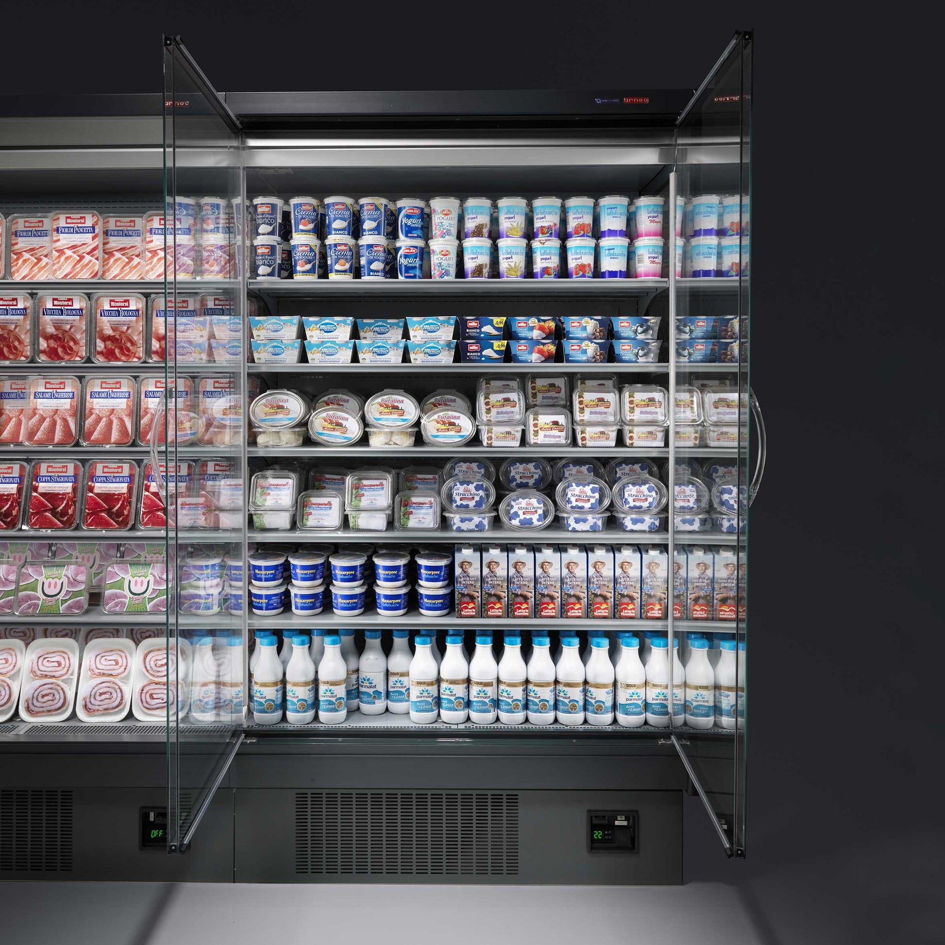 Nimes LX Multi-Deck Display Cabinet, Plug-In, R290
