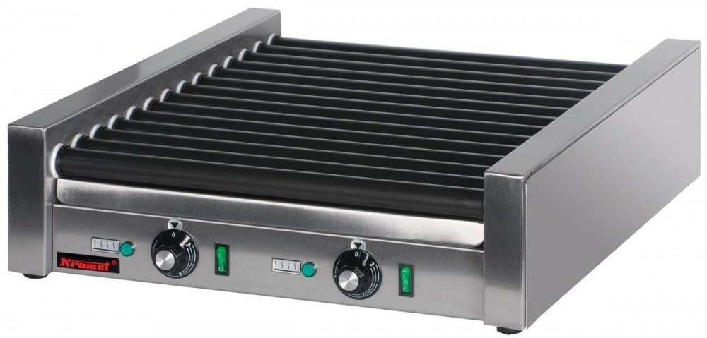 Electric Roller Grill, 14 Teflon Rollers, 2.1 kW