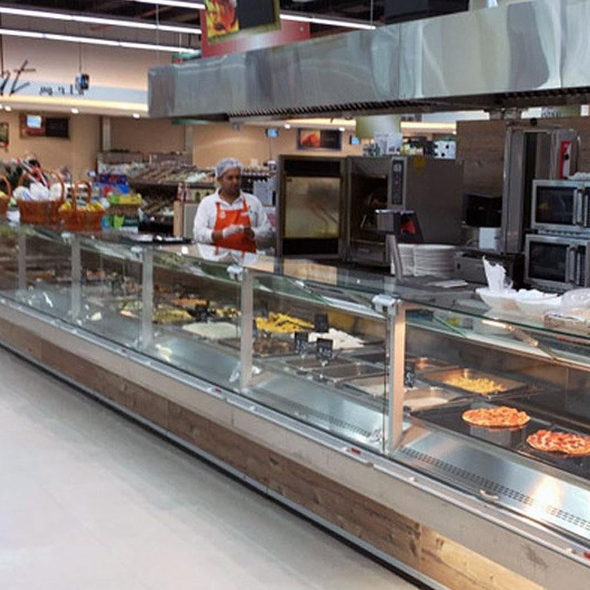 Belgrado 2 Serve-Over Counter, Multi-Temp