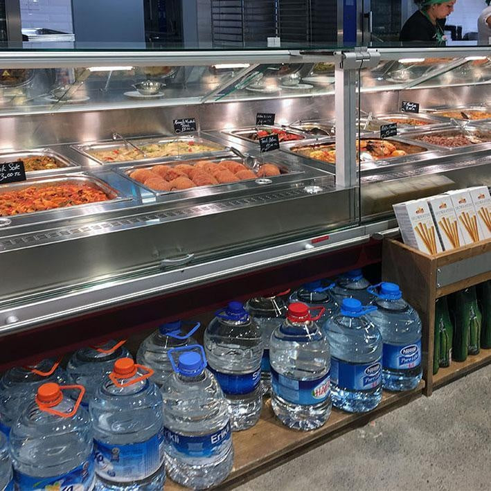 Belgrado 2 Serve-Over Counter, Multi-Temp