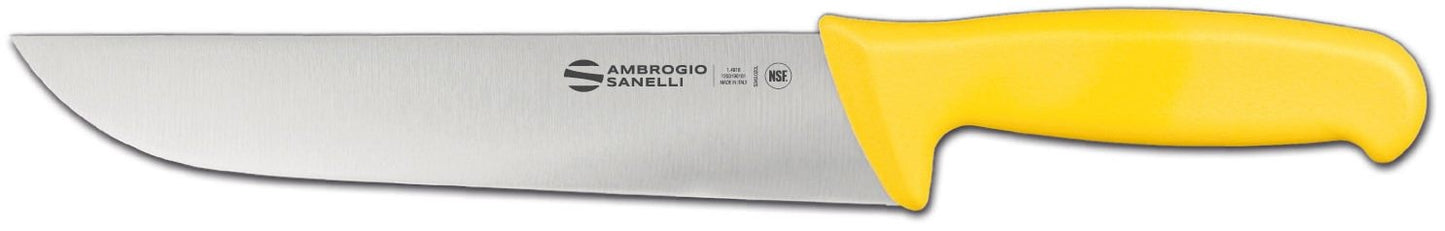 Supra Color Butcher Knife, 220 mm, Yellow