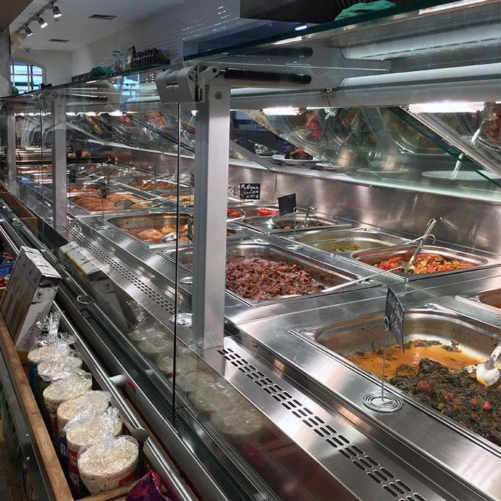 Belgrado 2 Serve-Over Counter, Multi-Temp