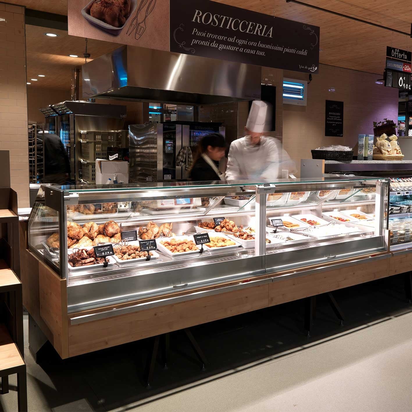 Belgrado 2 Serve-Over Counter, Multi-Temp