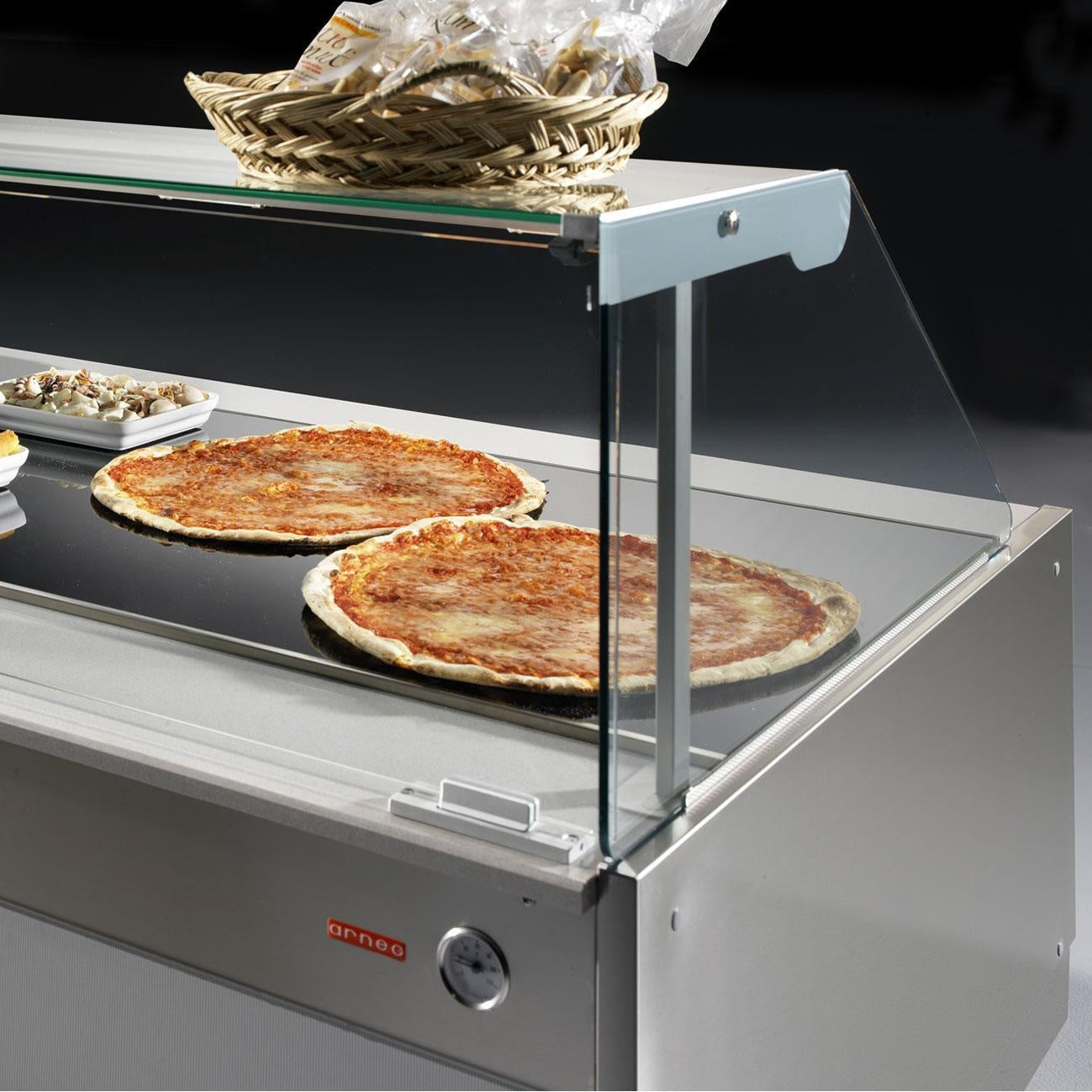Heated Serve-Over Counter, Stainless Steel Interior