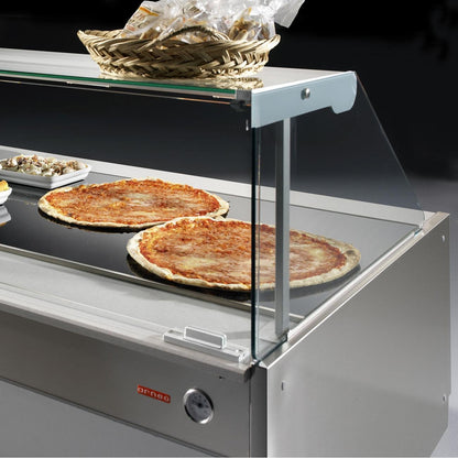 Heated Serve-Over Counter, Stainless Steel Interior