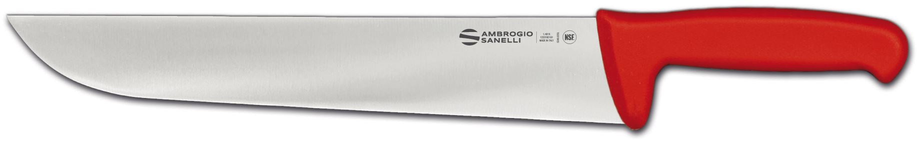 Supra Butcher Knife, 30 cm, Red Handle