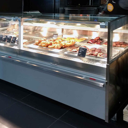 London 3 Serve-Over Counter, 0/+4°C, Remote