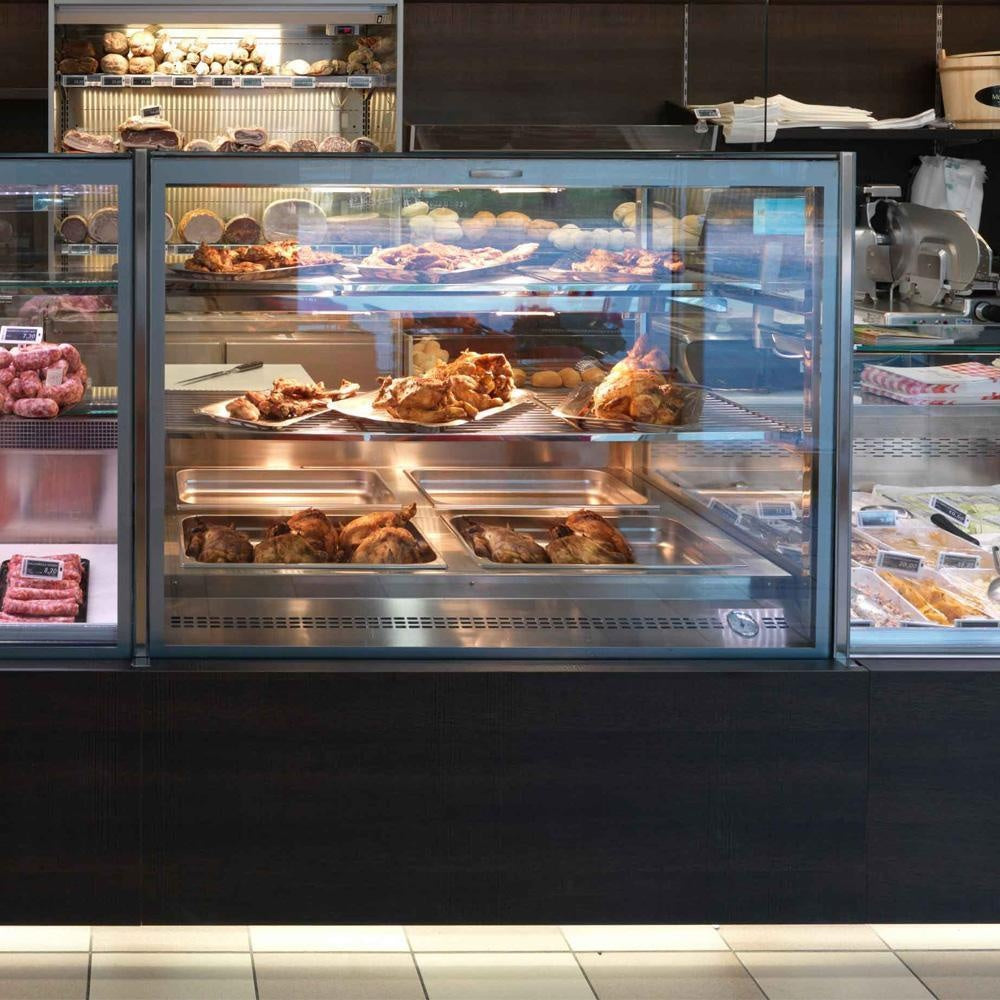 London 3 Serve-Over Counter, 0/+4°C, Remote