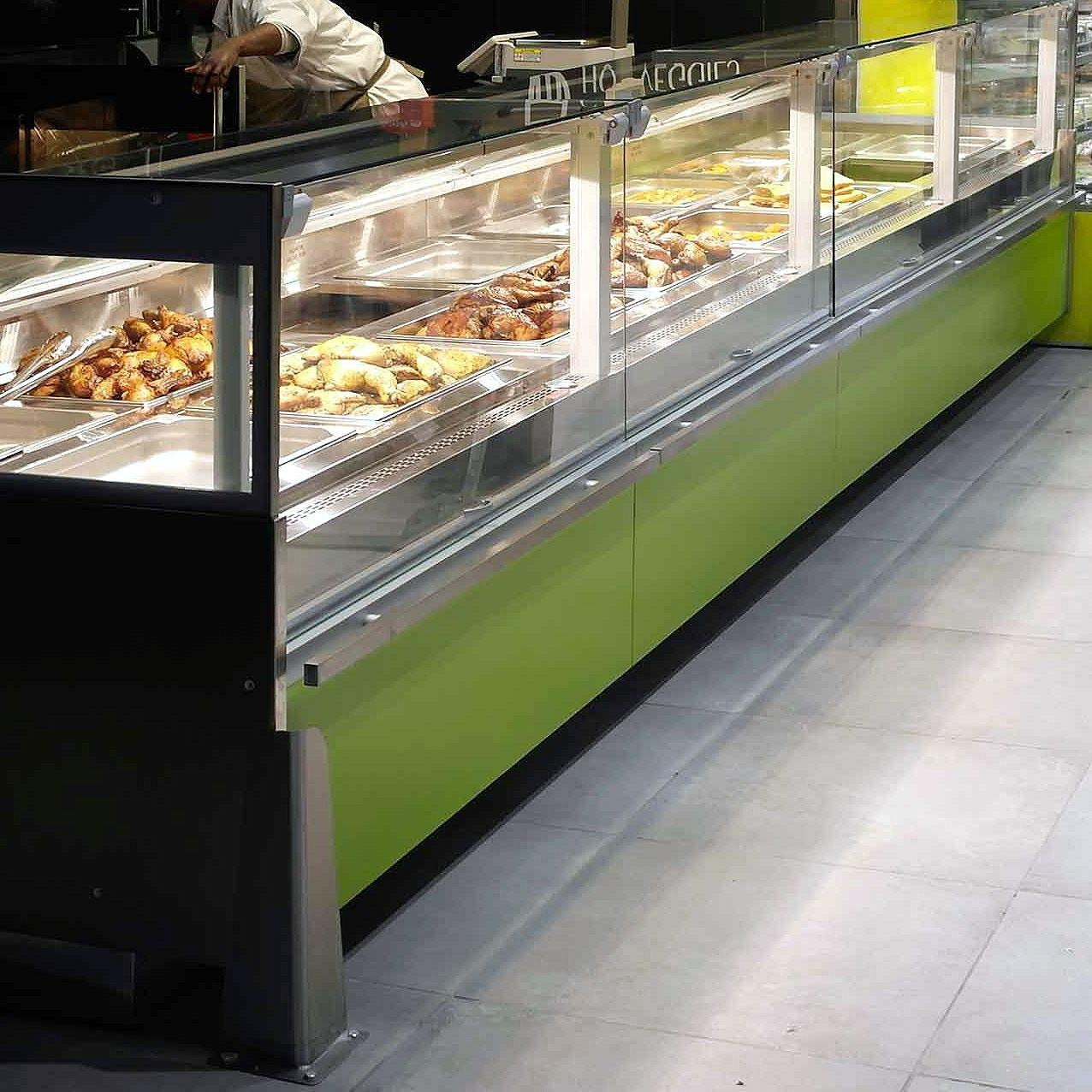 London 3 Serve-Over Counter, 0/+4°C, Remote