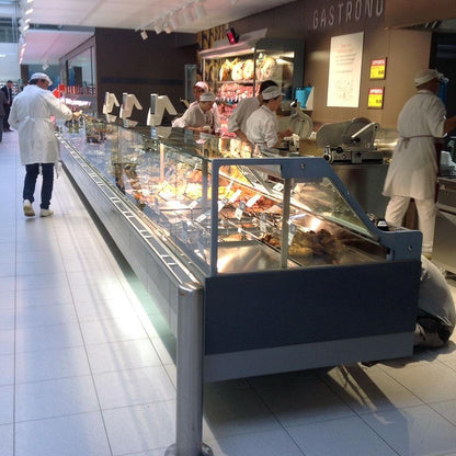 Heated Serve-Over Counter, Stainless Steel Interior