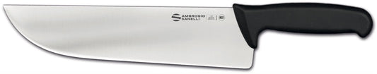 Slicing Knife, 26 cm, Stainless Steel, Black Handle