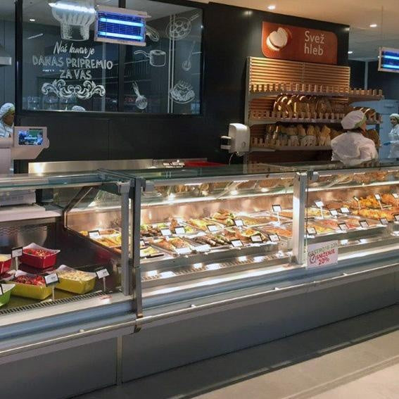 Refrigerated Serve-Over Counter, 937–3750 mm