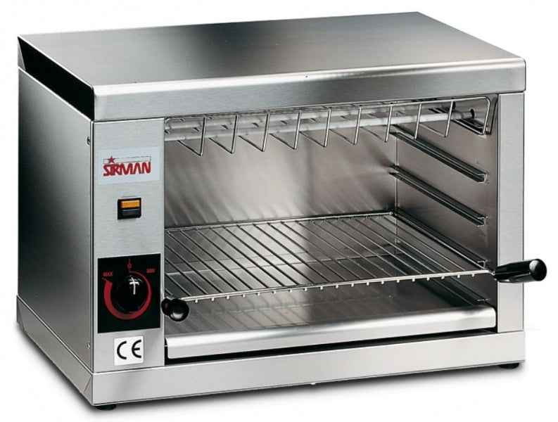 Electric Salamander Grill, 2.8 kW, 4-Level Grid
