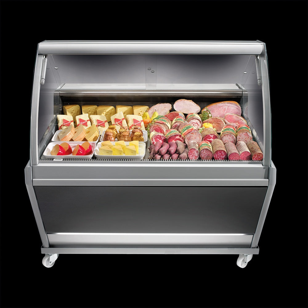 Marte 2 Open Island Counter, 0/+2°C, Modular