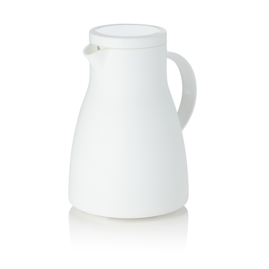 Was White Polypropylene Vacuum Jug, 1 L