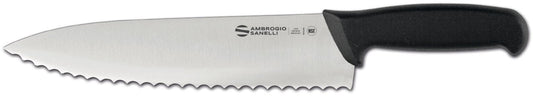 Chef's Knife, Serrated Edge, 240 mm